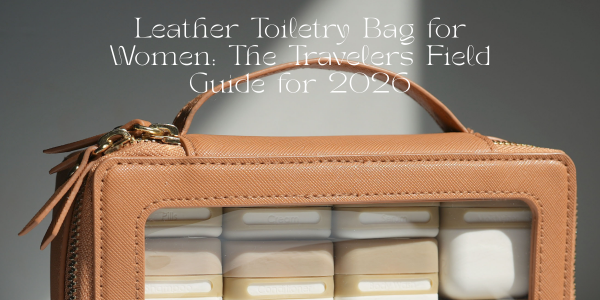 Leather Toiletry Bag for Women: The Travelers Field Guide for 2026