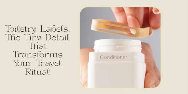 Toiletry Labels: The Tiny Detail That Transforms Your Travel Ritual