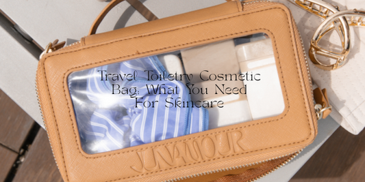 Travel Toiletry Cosmetic Bag: What You Need For Skincare