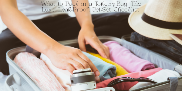 What to Pack in a Toiletry Bag: The Luxe, Leak‑Proof, Jet‑Set Checklist 