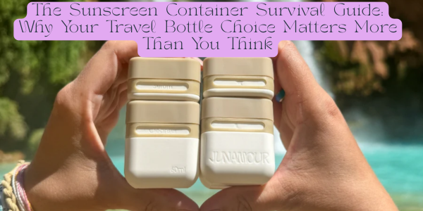 The Sunscreen Container Survival Guide: Why Your Travel Bottle Choice Matters More Than You Think