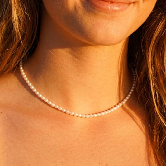 Pearl-Fect Day Necklace
