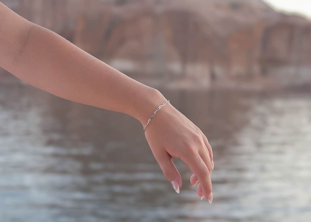 Pretty Paperclip Bracelet image 0