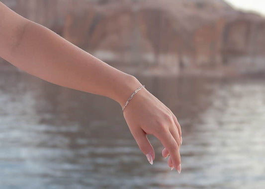 Pretty Paperclip Bracelet image 0